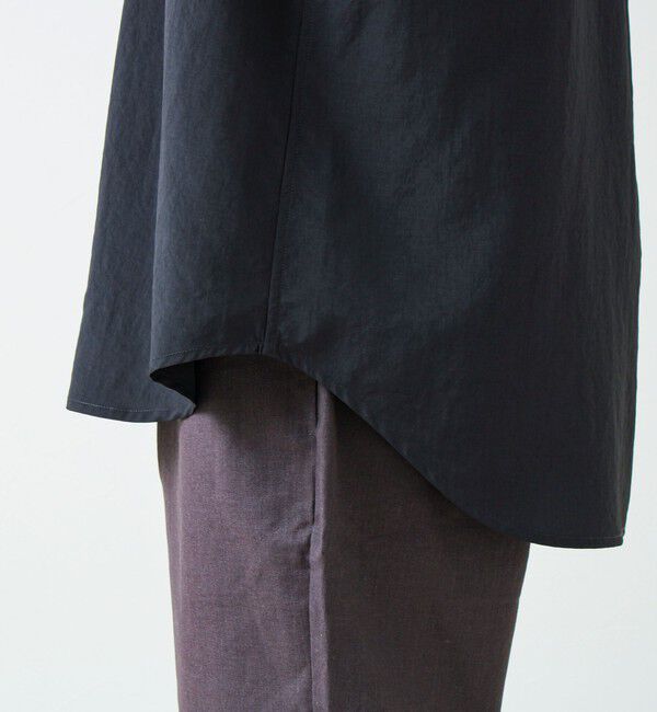 GLOSTER「【ニューベーシック】ワッシャーポプリンシャツ ロングスリーブ」|シャツ・ブラウス|