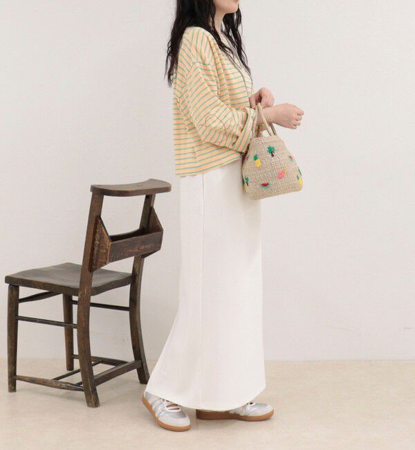 fredy emue「カットジョーゼットインゴムタイトスカート」|スカート|