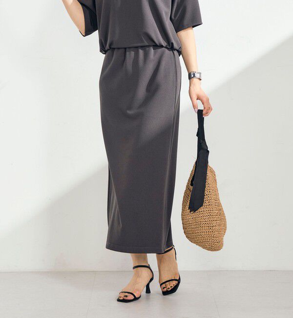 fredy emue「カットジョーゼットインゴムタイトスカート」|スカート|