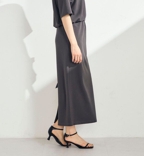 fredy emue「カットジョーゼットインゴムタイトスカート」|スカート|