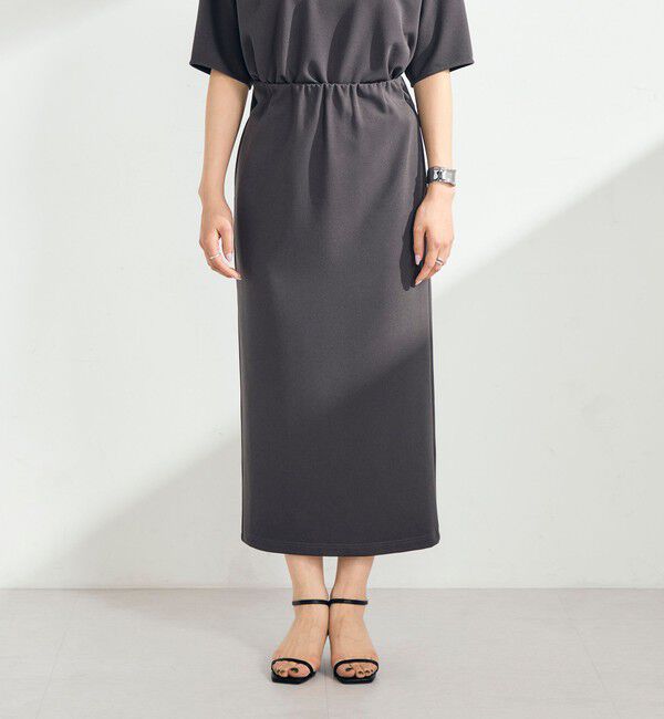 fredy emue「カットジョーゼットインゴムタイトスカート」|スカート|