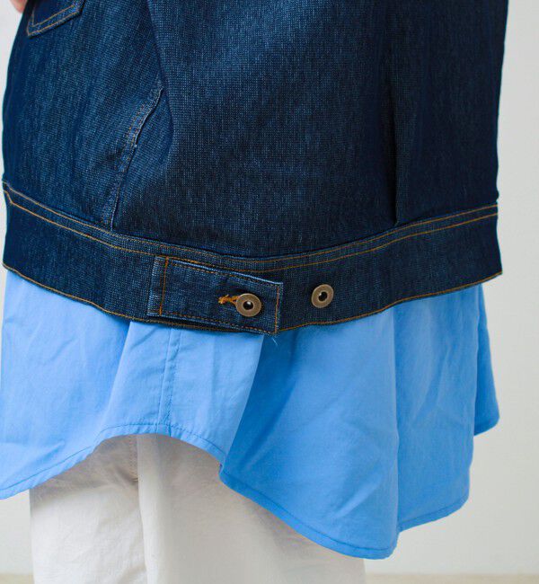 GLOSTER「【軽量ストレッチ】メッシュデニム3rdタイプジャケット」|デニムジャケット|