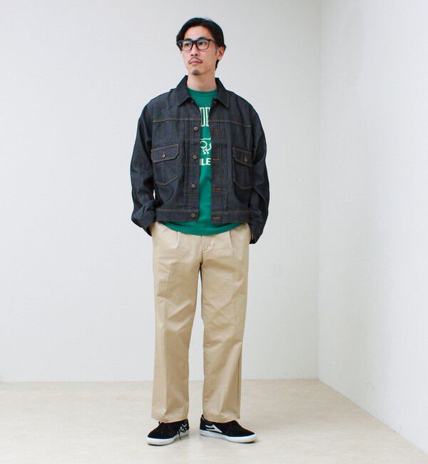 GLOSTER「【軽量ストレッチ】メッシュデニム3rdタイプジャケット」|デニムジャケット|