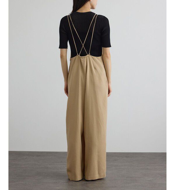 SALON adam et rope'「ビンテージツイルサロペット」|オールインワン|