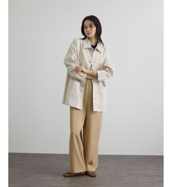 SALON adam et rope'「ビンテージツイルサロペット」|オールインワン|