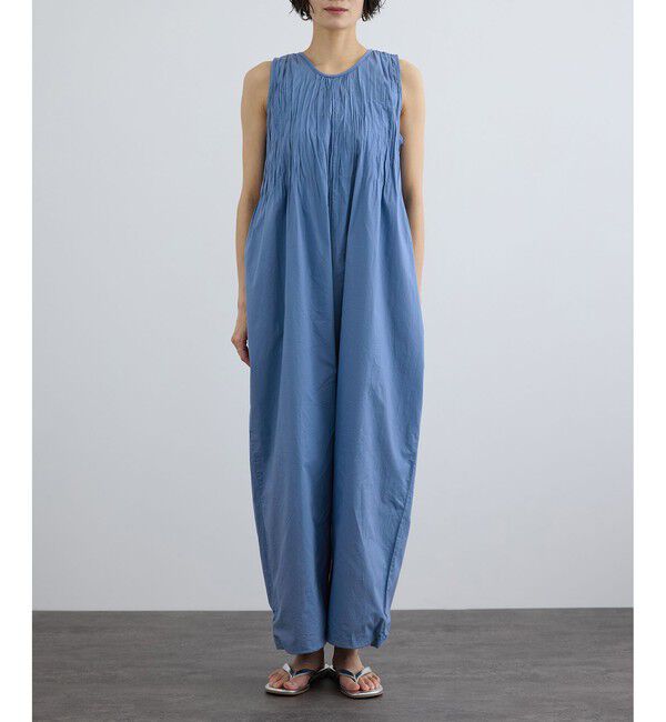 SALON adam et rope'「【WEB限定】ハンドピンタックオールインワン / イージーケア」|オールインワン|