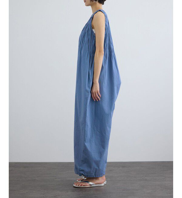 SALON adam et rope'「【WEB限定】ハンドピンタックオールインワン / イージーケア」|オールインワン|