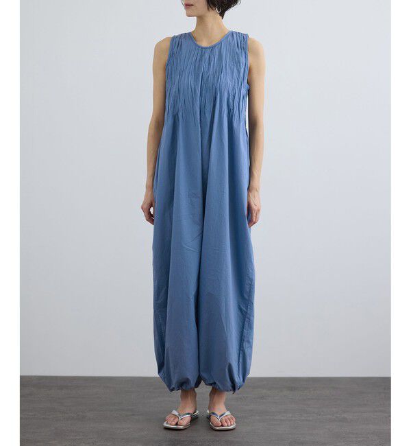 SALON adam et rope'「【WEB限定】ハンドピンタックオールインワン / イージーケア」|オールインワン|