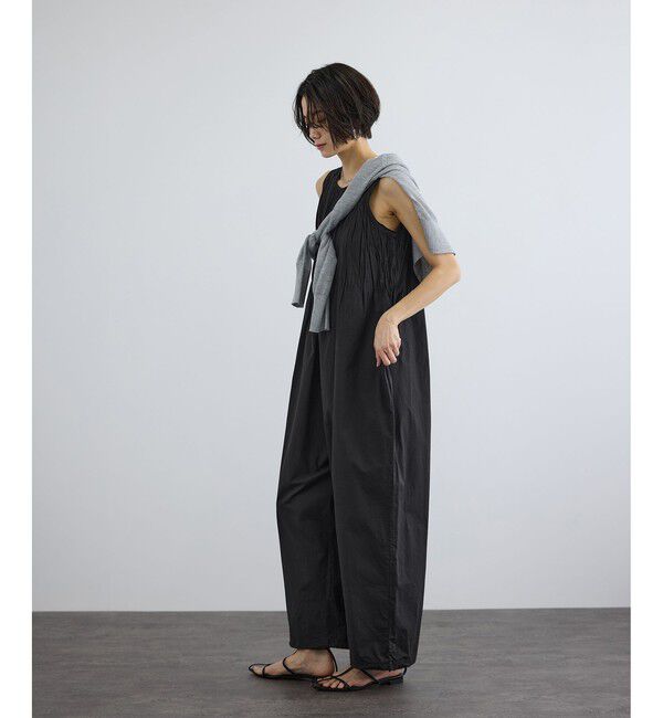 SALON adam et rope'「【WEB限定】ハンドピンタックオールインワン / イージーケア」|オールインワン|