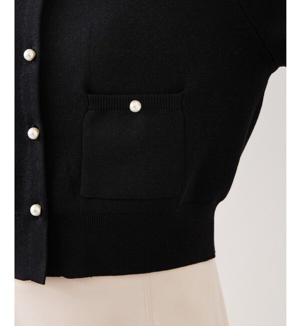 VIS「パールボタンカーディガン」|カーディガン|
