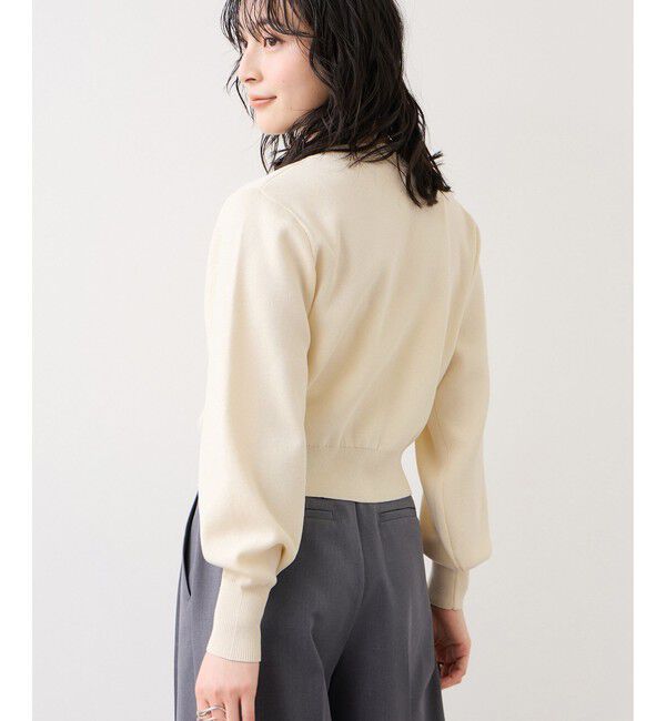 VIS「パールボタンカーディガン」|カーディガン|