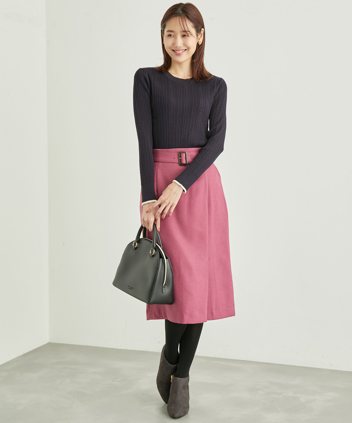 Rope&rsquo;Picnic「ラナテックラップ風スカート」|スカート|