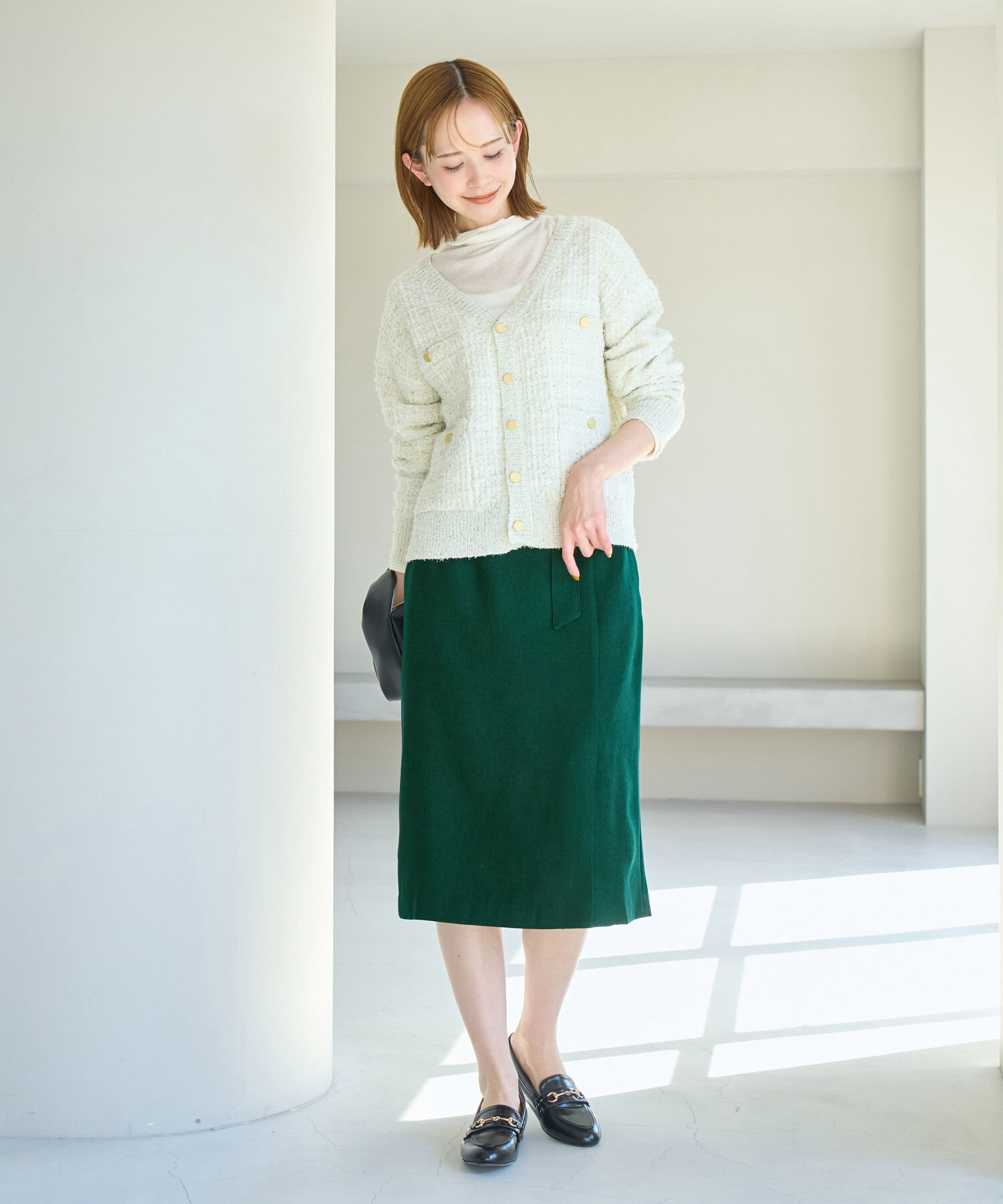 Rope&rsquo;Picnic「ラナテックラップ風スカート」|スカート|