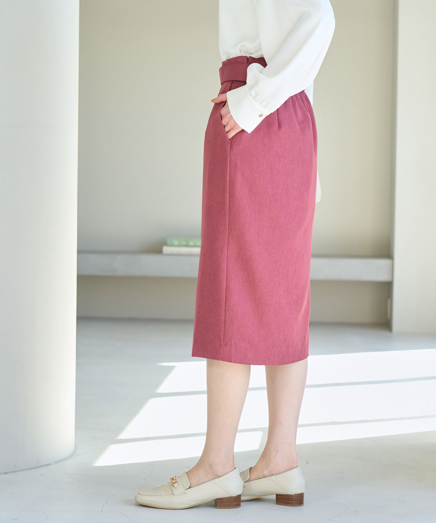 Rope&rsquo;Picnic「ラナテックラップ風スカート」|スカート|