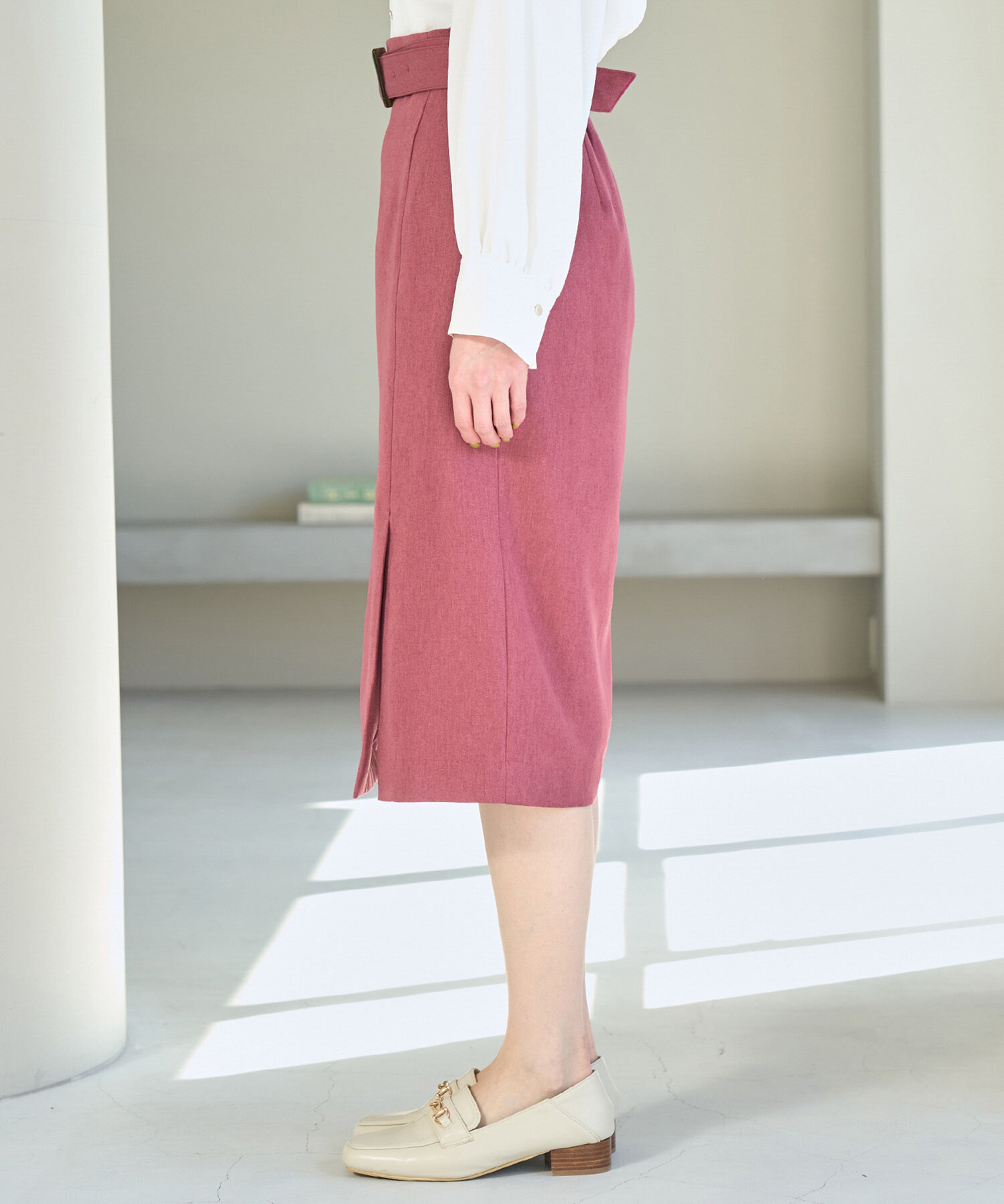 Rope&rsquo;Picnic「ラナテックラップ風スカート」|スカート|