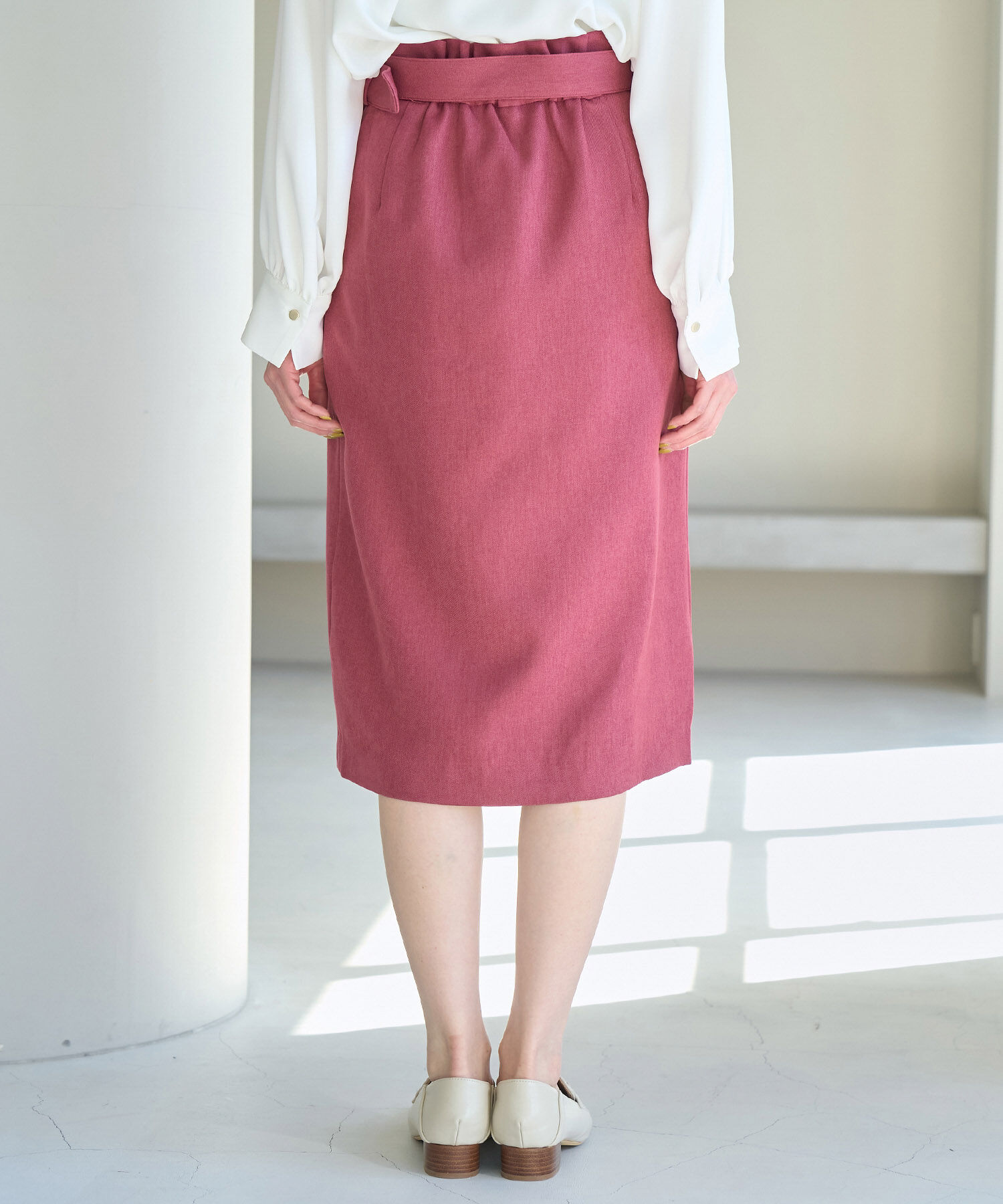 Rope&rsquo;Picnic「ラナテックラップ風スカート」|スカート|