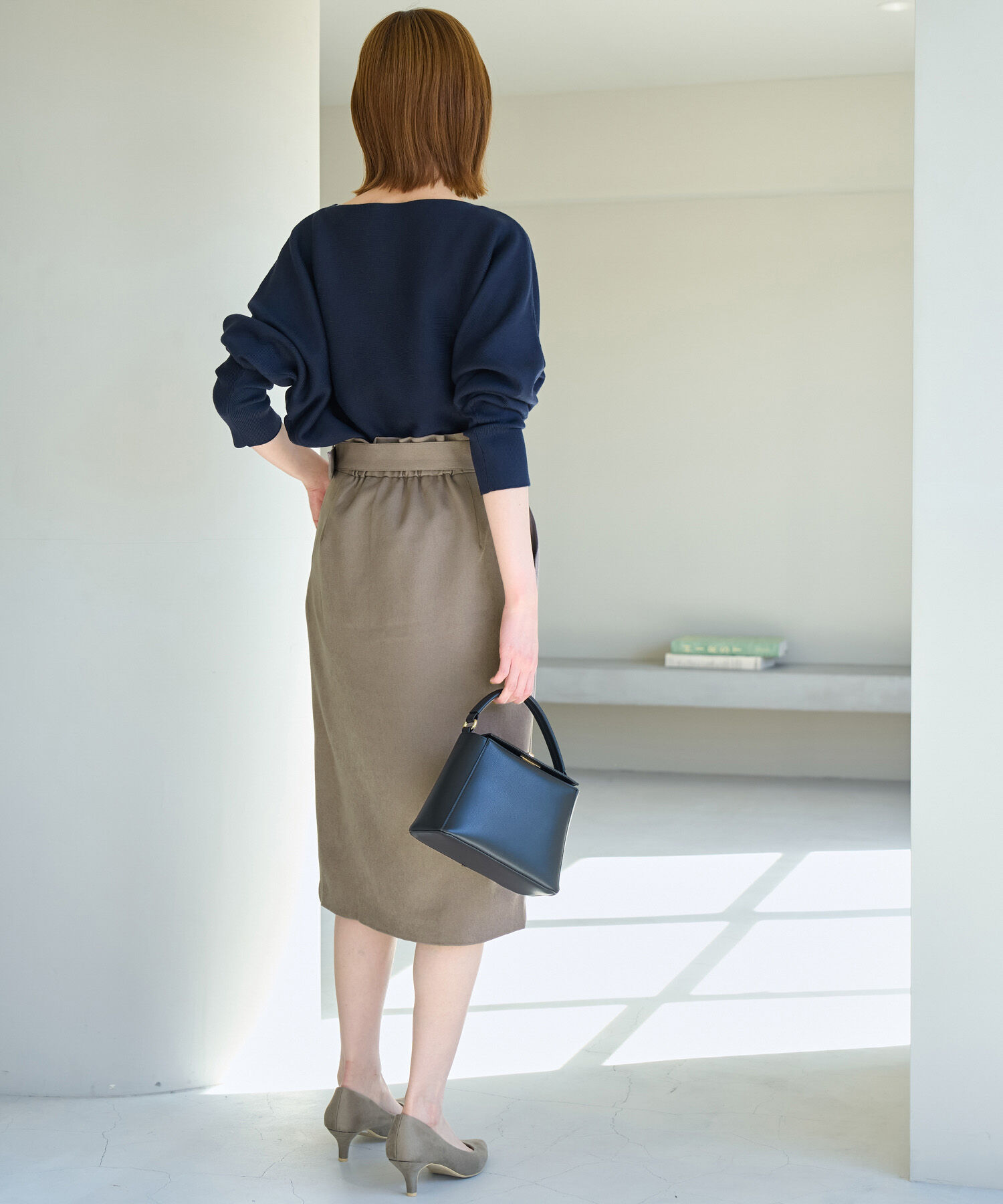 Rope&rsquo;Picnic「ラナテックラップ風スカート」|スカート|