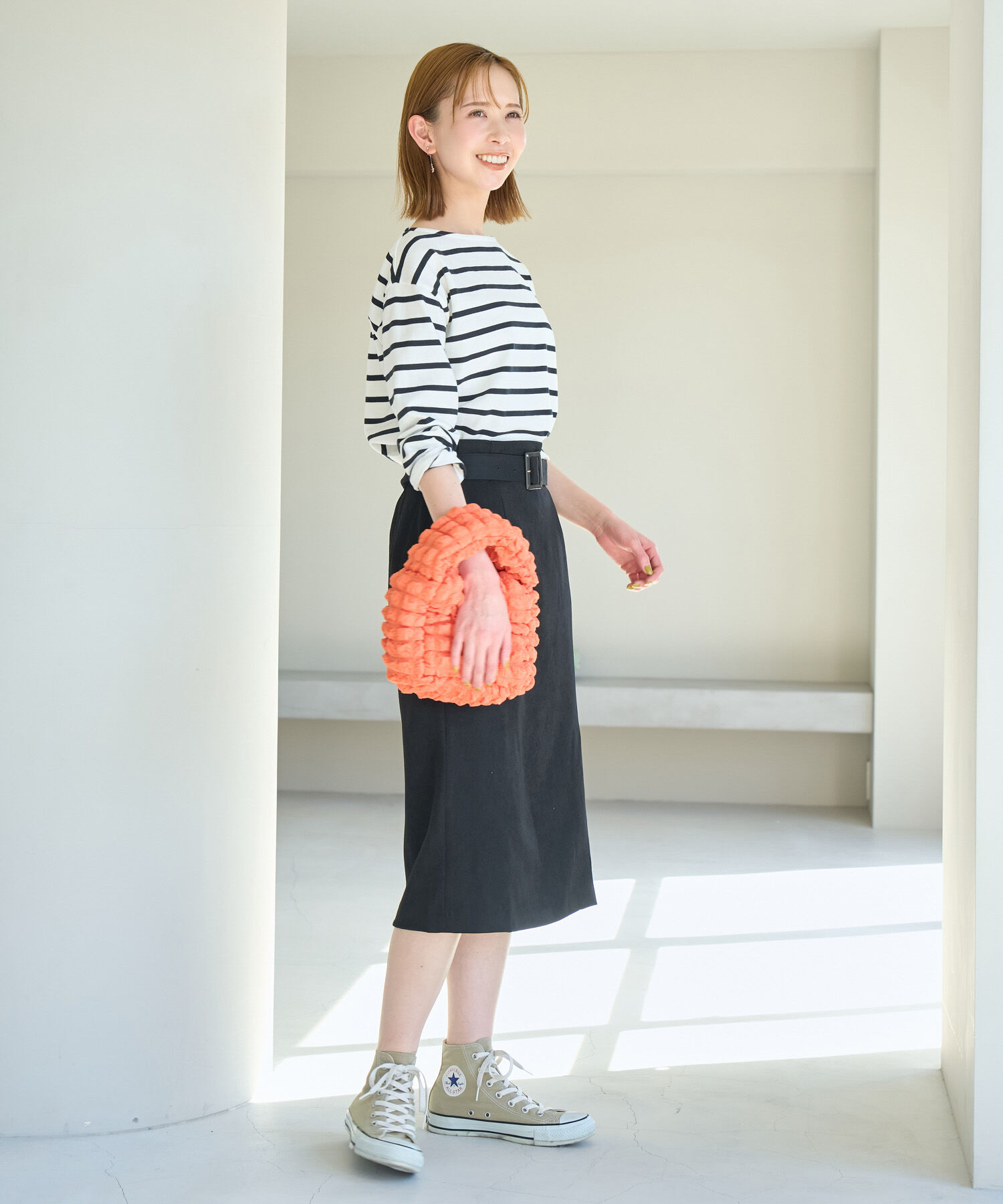 Rope&rsquo;Picnic「ラナテックラップ風スカート」|スカート|