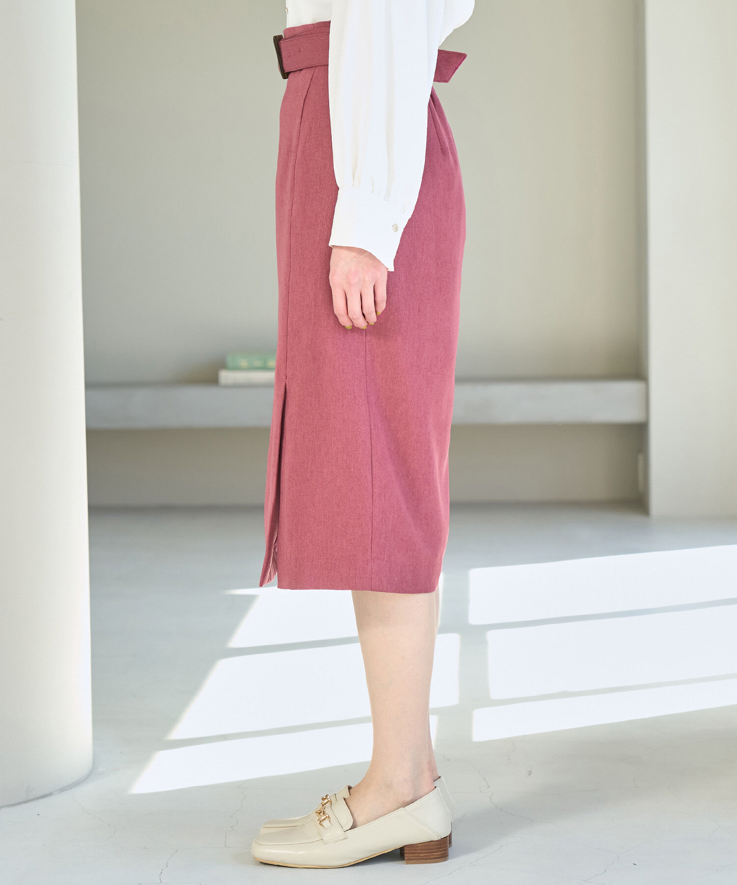 Rope&rsquo;Picnic「ラナテックラップ風スカート」|スカート|