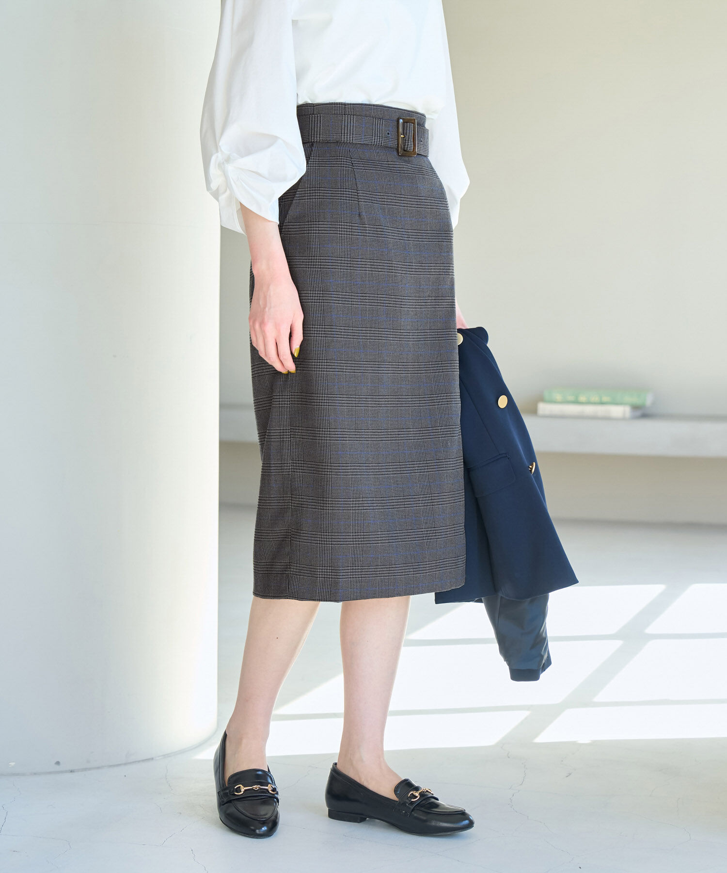 Rope&rsquo;Picnic「ラナテックラップ風スカート」|スカート|