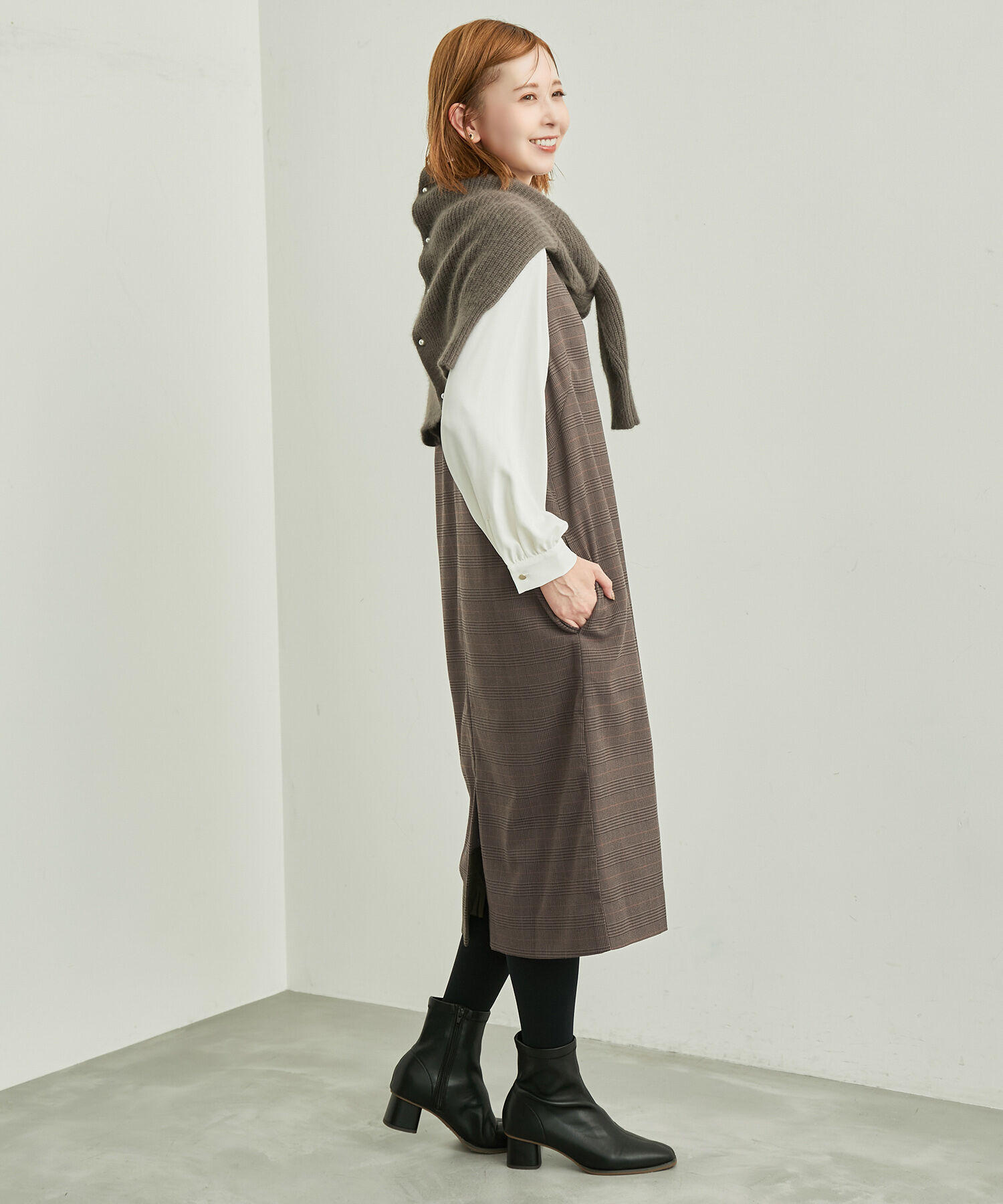 Rope&rsquo;Picnic「ラナテック/ジャンパースカート」|ジャンパースカート|