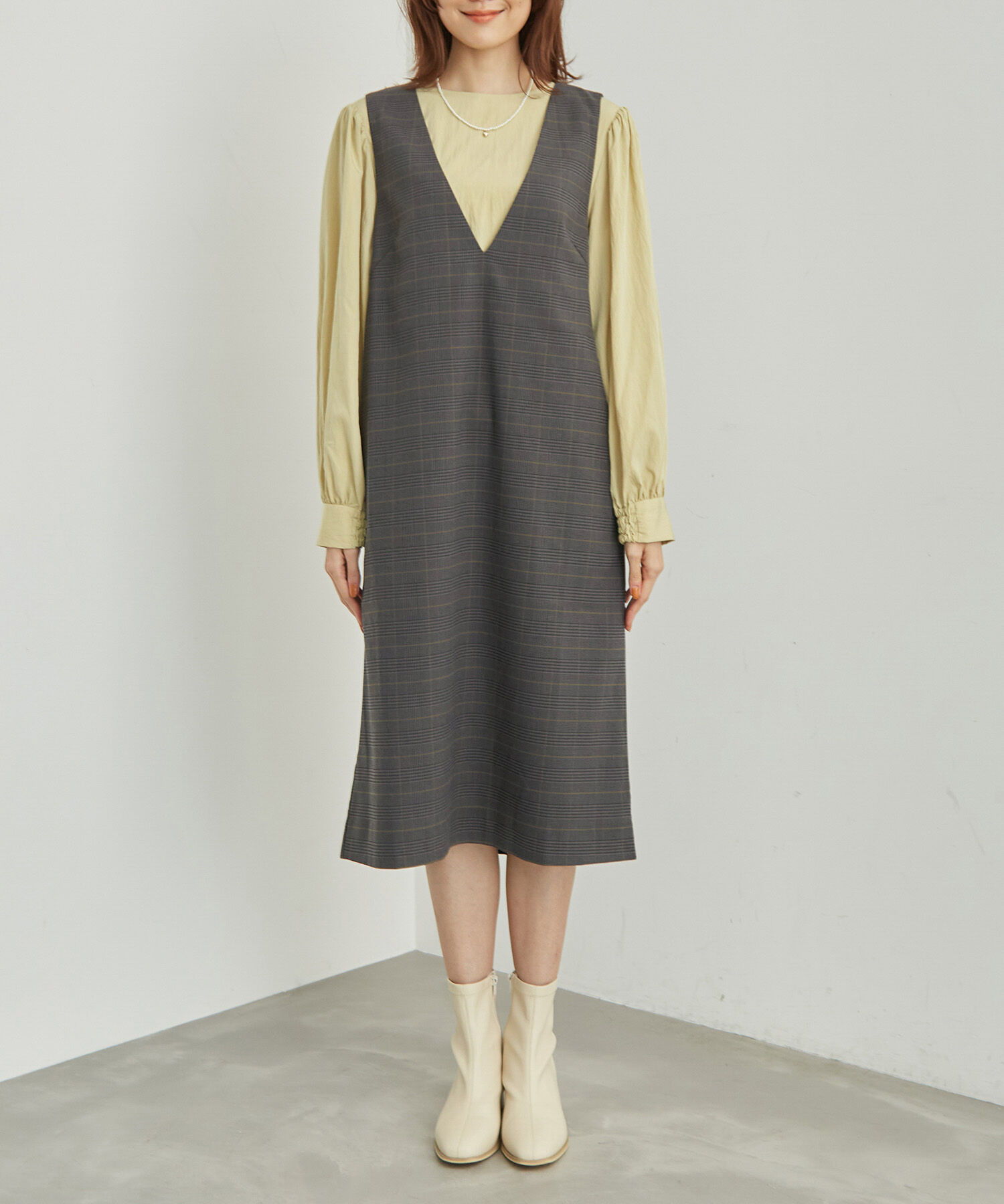 Rope&rsquo;Picnic「ラナテック/ジャンパースカート」|ジャンパースカート|