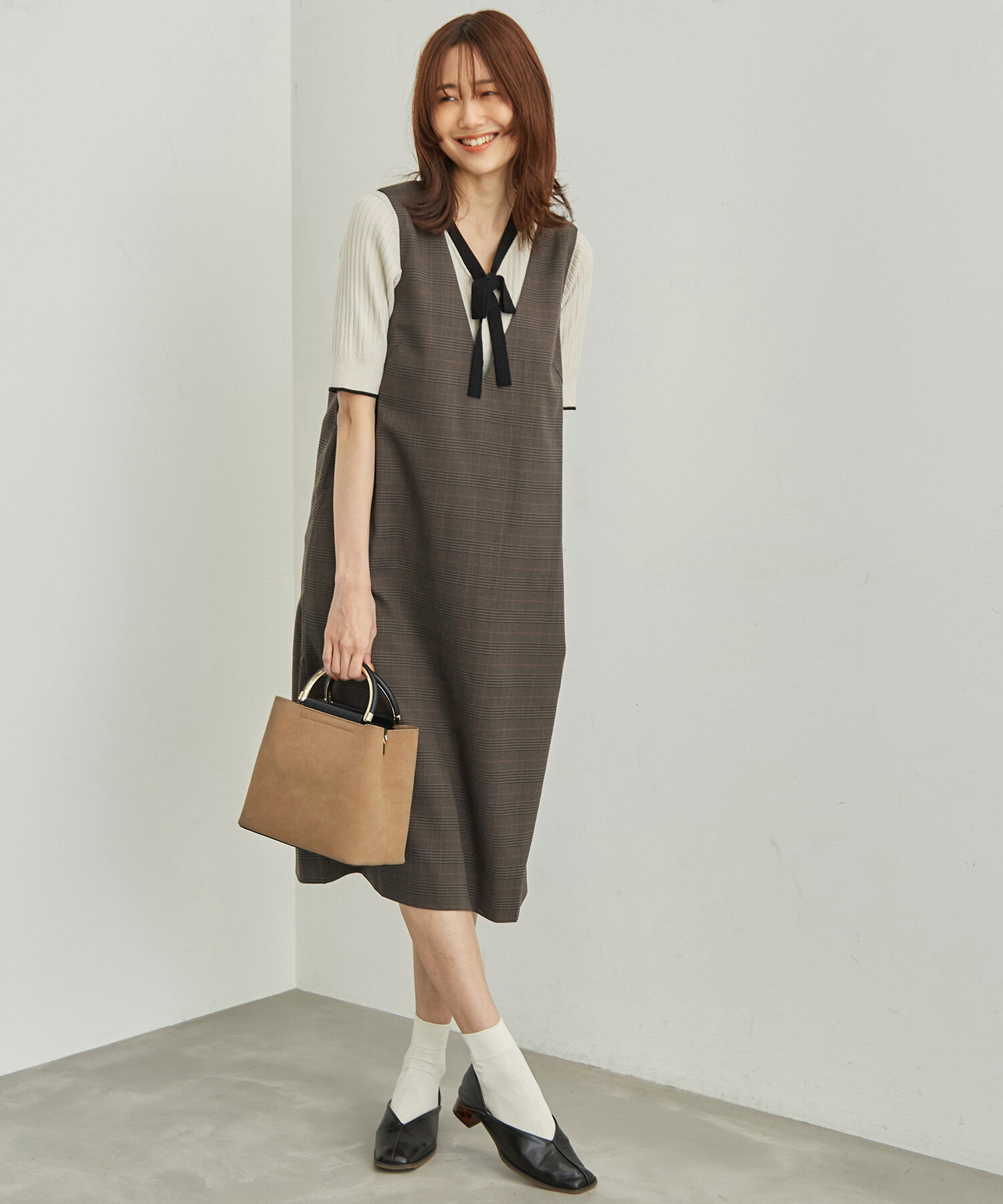 Rope&rsquo;Picnic「ラナテック/ジャンパースカート」|ジャンパースカート|