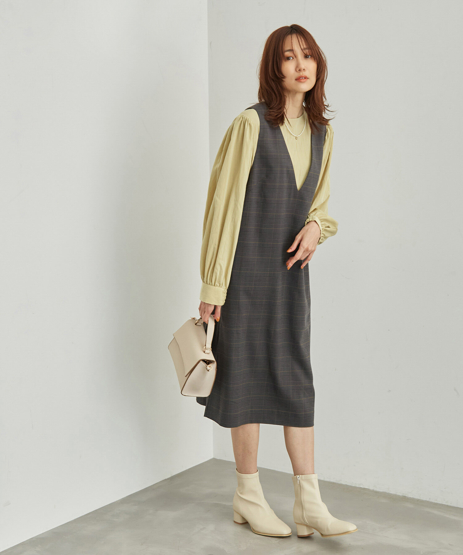 Rope&rsquo;Picnic「ラナテック/ジャンパースカート」|ジャンパースカート|