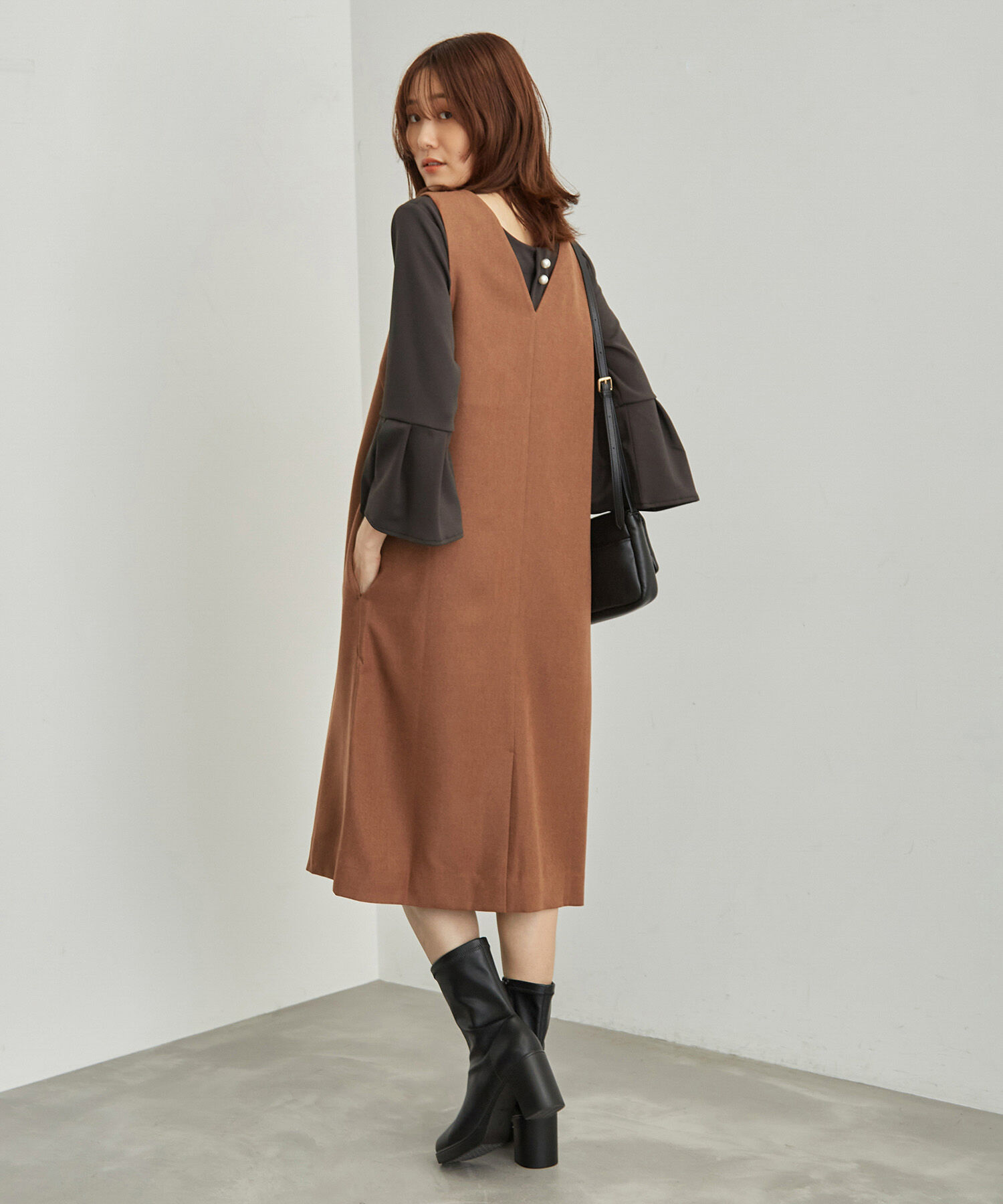 Rope&rsquo;Picnic「ラナテック/ジャンパースカート」|ジャンパースカート|