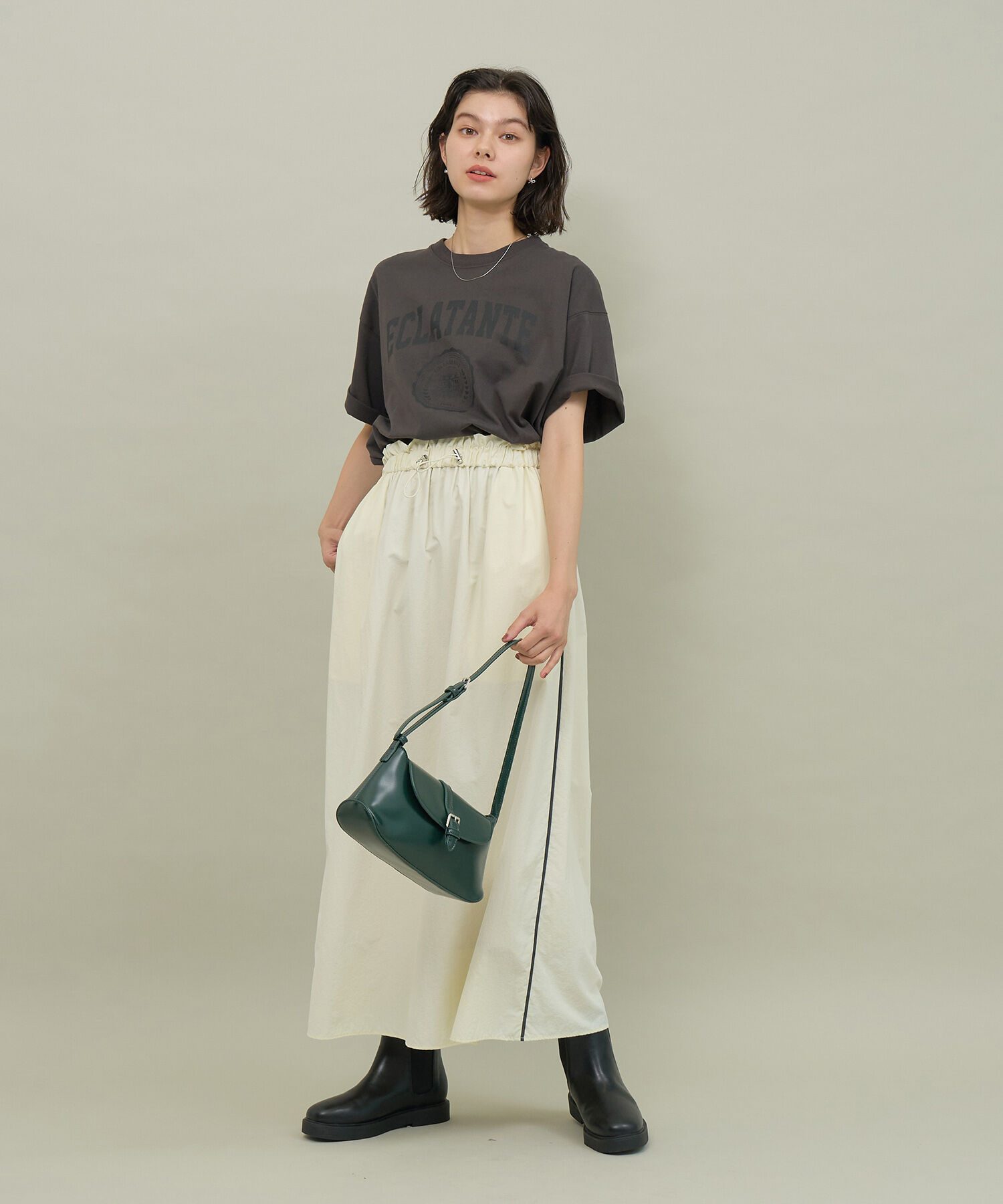 ROPE' PICNIC R「カレッジロゴオーバーTシャツ」|Tシャツ・カットソー|