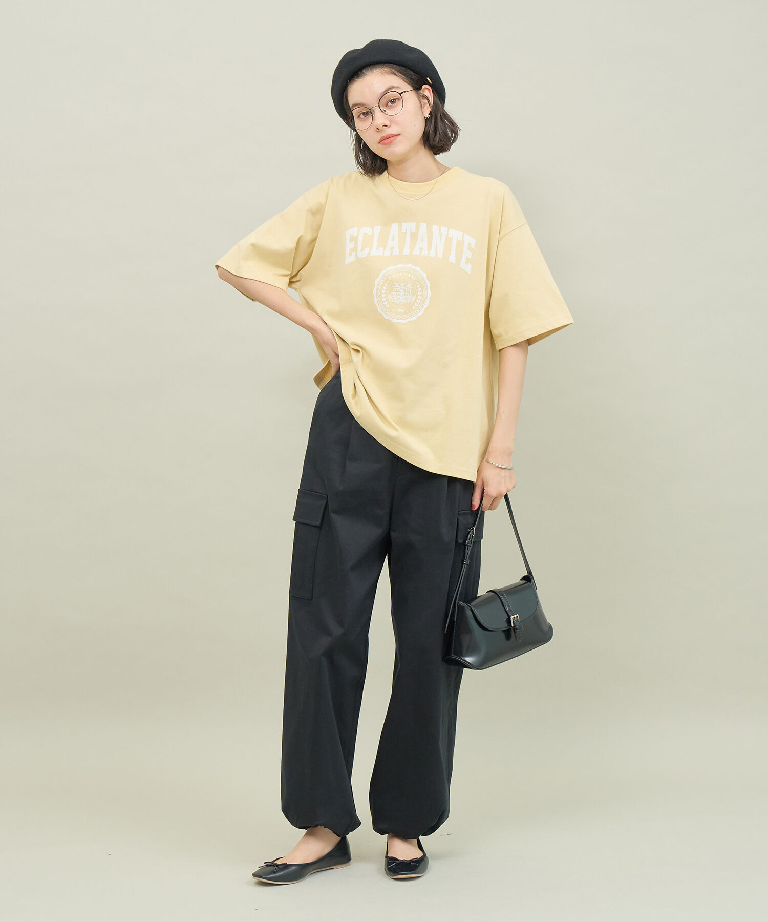 ROPE' PICNIC R「カレッジロゴオーバーTシャツ」|Tシャツ・カットソー|