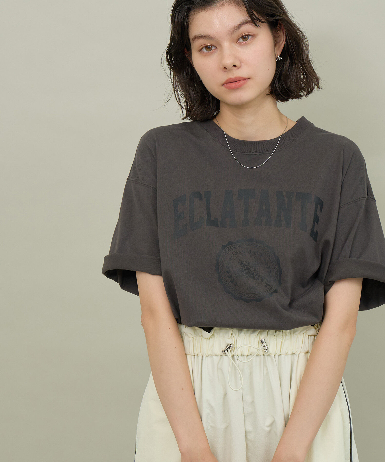 ROPE' PICNIC R「カレッジロゴオーバーTシャツ」|Tシャツ・カットソー|