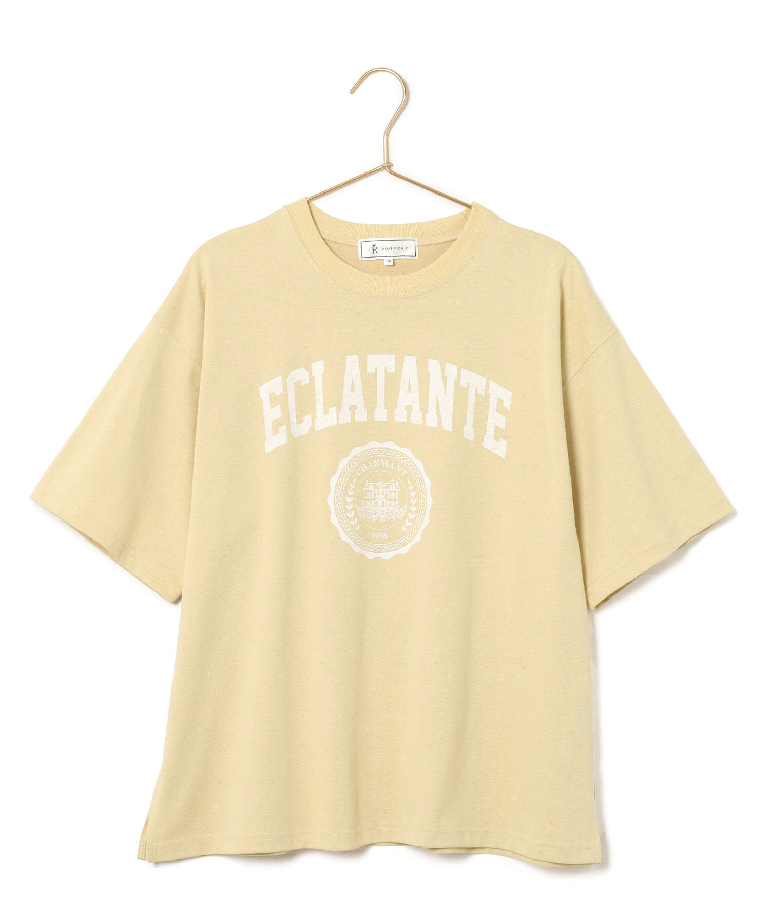 ROPE' PICNIC R「カレッジロゴオーバーTシャツ」|Tシャツ・カットソー|