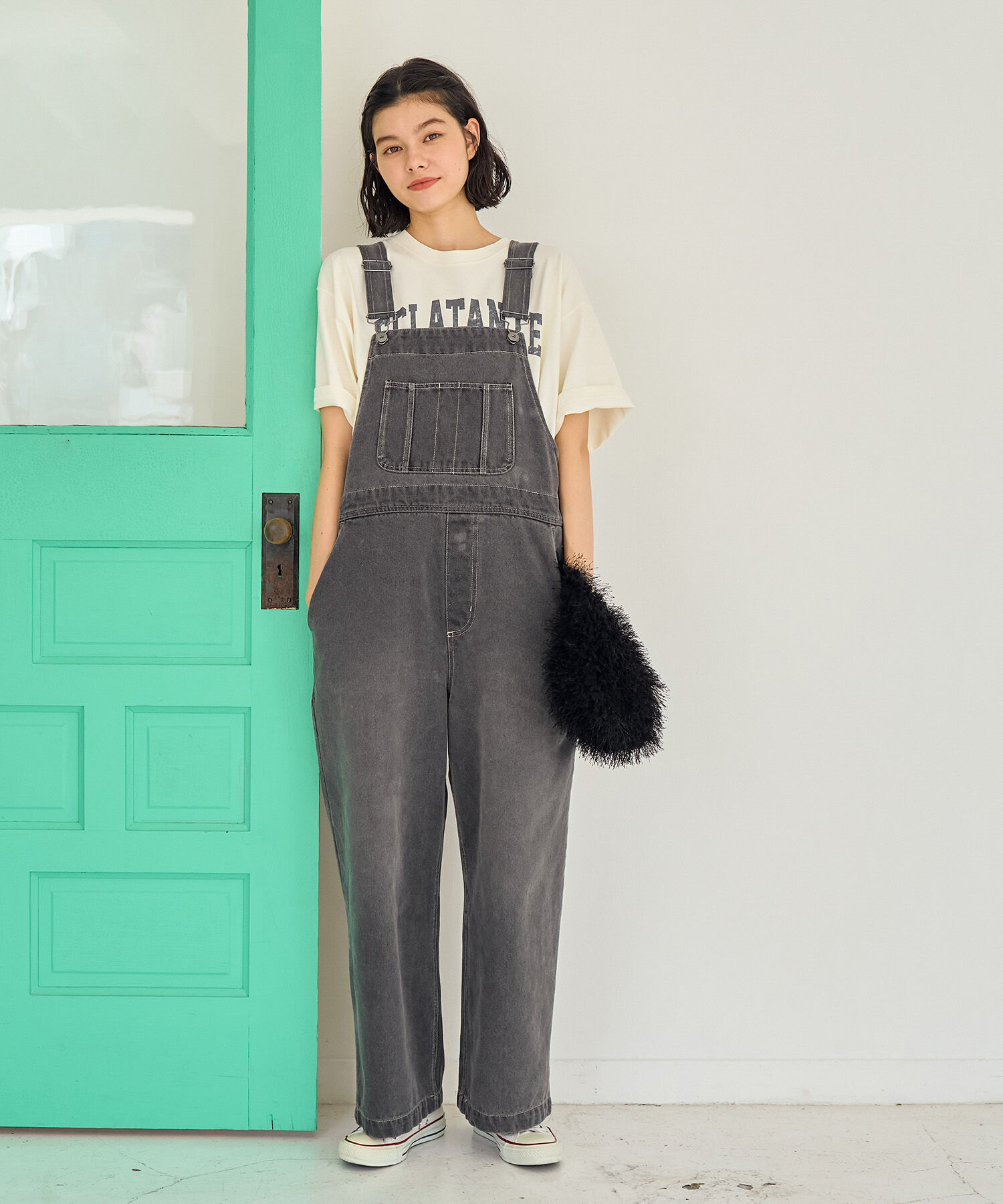 ROPE' PICNIC R「カレッジロゴオーバーTシャツ」|Tシャツ・カットソー|