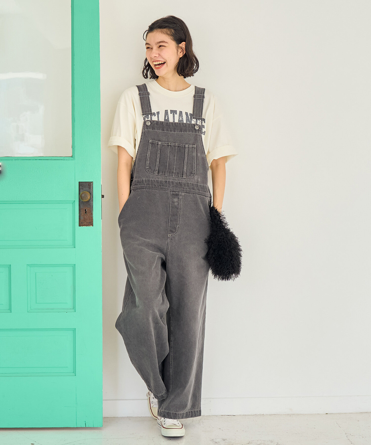 ROPE' PICNIC R「カレッジロゴオーバーTシャツ」|Tシャツ・カットソー|