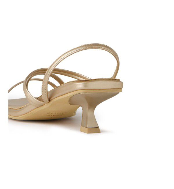 ROPE PICNIC PASSAGE「ナローストラップキトゥンヒールサンダル」|サンダル|