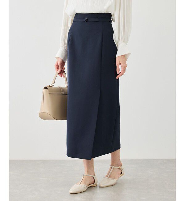 Rope&rsquo;Picnic「【WEB限定】360&deg;ウルトラストレッチ タイトスカート/UVカット・花粉ガード・セットアップ対応」|スカート|