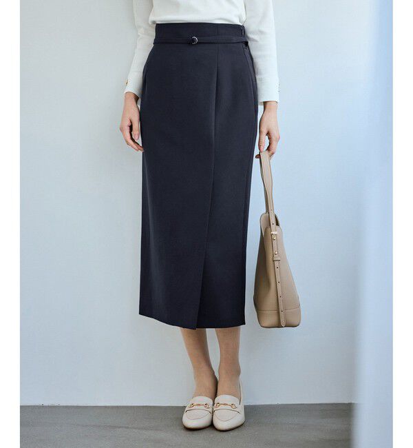 Rope&rsquo;Picnic「【WEB限定】360&deg;ウルトラストレッチ タイトスカート/UVカット・花粉ガード・セットアップ対応」|スカート|