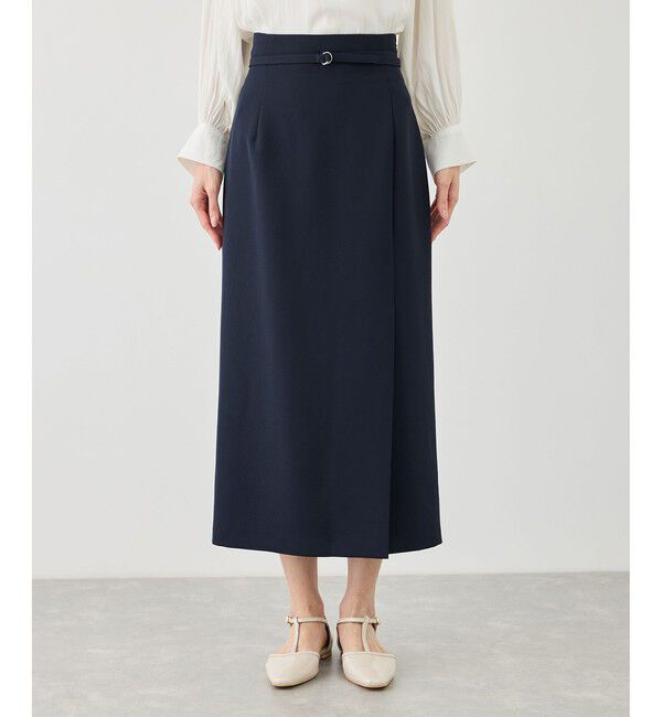 Rope&rsquo;Picnic「【WEB限定】360&deg;ウルトラストレッチ タイトスカート/UVカット・花粉ガード・セットアップ対応」|スカート|