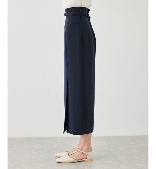 Rope&rsquo;Picnic「【WEB限定】360&deg;ウルトラストレッチ タイトスカート/UVカット・花粉ガード・セットアップ対応」|スカート|