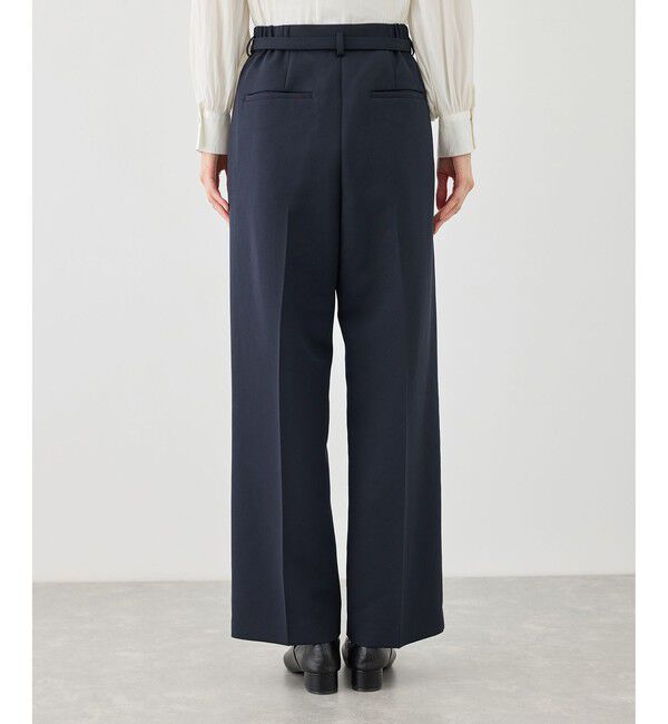 Rope&rsquo;Picnic「【WEB限定カラー】360&deg;ウルトラストレッチ ワイドパンツ/花粉ガード・入卒式・セットアップ対応」|チノ|