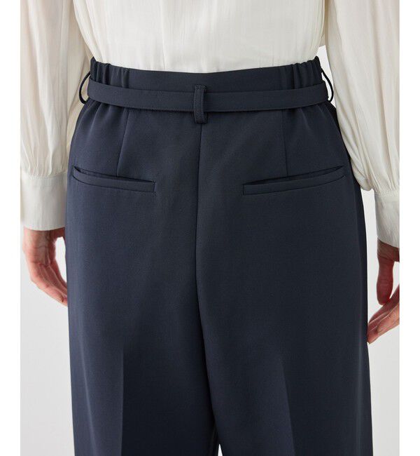 Rope&rsquo;Picnic「【WEB限定カラー】360&deg;ウルトラストレッチ ワイドパンツ/花粉ガード・入卒式・セットアップ対応」|チノ|