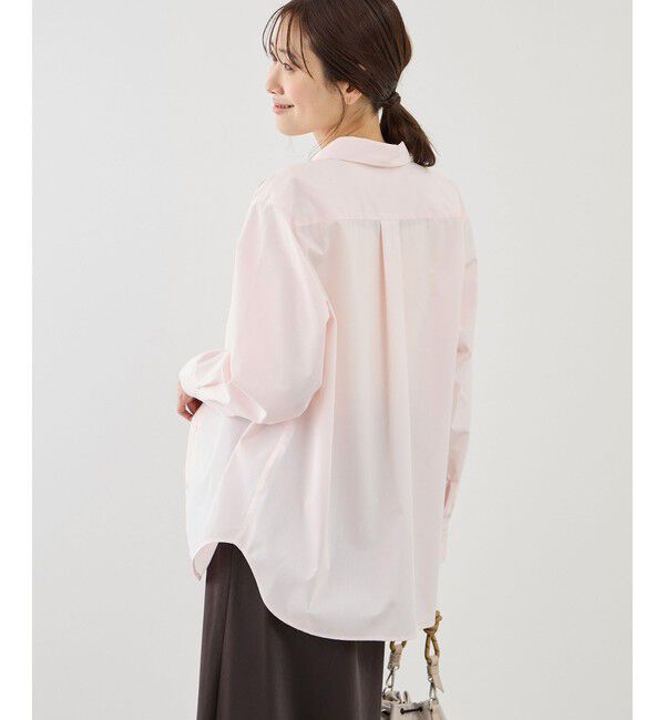 Rope&rsquo;Picnic「【WEB限定カラー】オーセンティックシャツ/UVカット・防シワ」|シャツ・ブラウス|