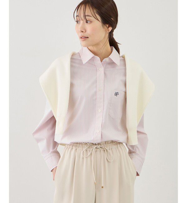 Rope&rsquo;Picnic「【WEB限定カラー】オーセンティックシャツ/UVカット・防シワ」|シャツ・ブラウス|