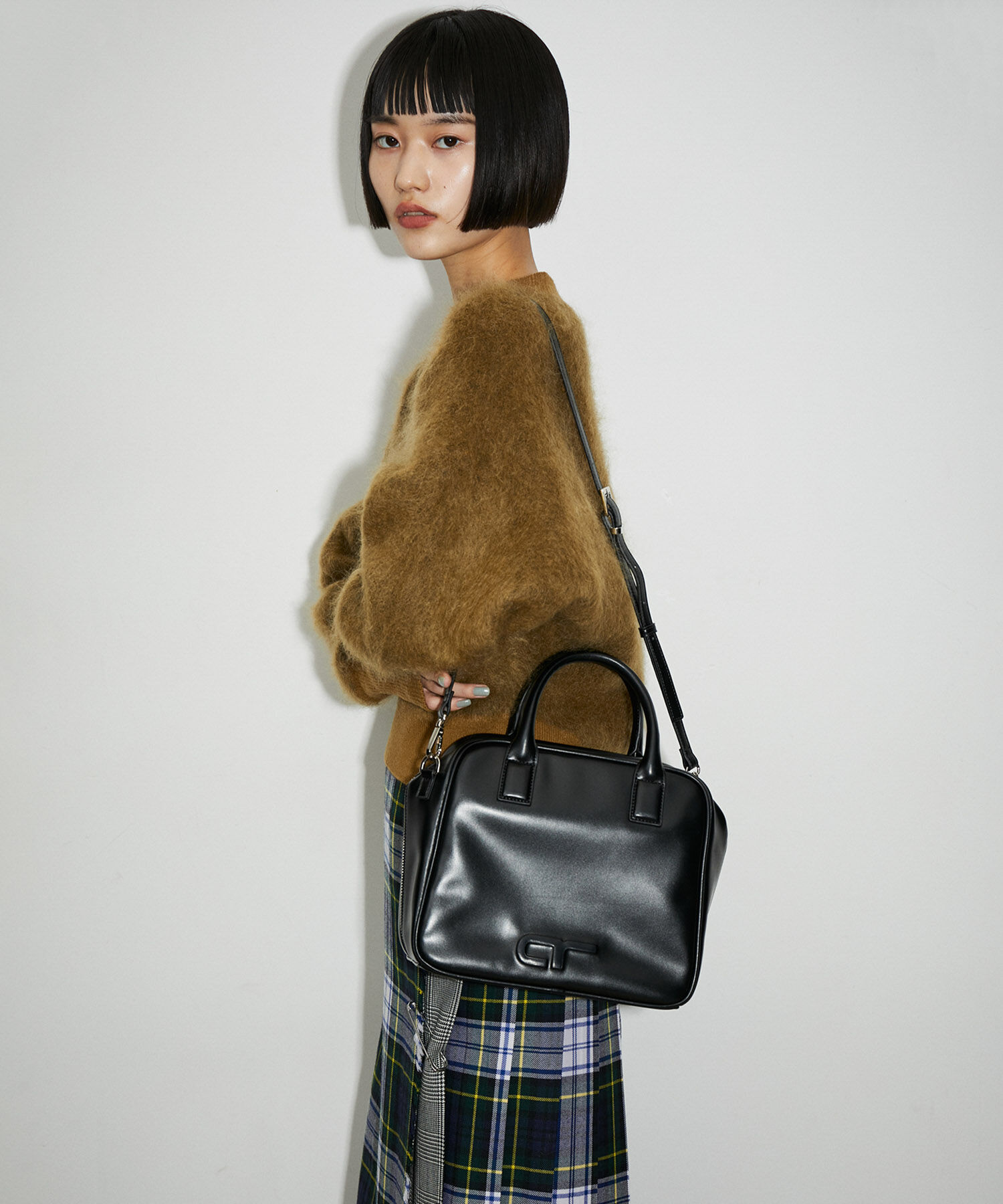 ADAM ET ROPE'「【一部WEB限定カラー・再入荷・サステナブル・2WAY】ロゴボストンバッグ」|ボストンバッグ|