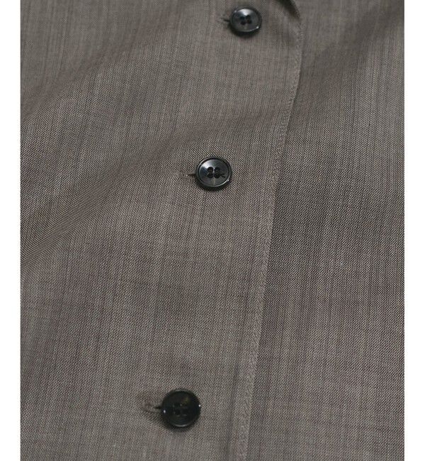 ADAM ET ROPE'「【接触冷感】ショートシャツジャケット」|シャツ・ブラウス|