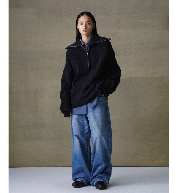 ADAM ET ROPE'「《別注》【Wrangler/ラングラー】WIDE FLARE JEAN / UNISEX」|デニム|