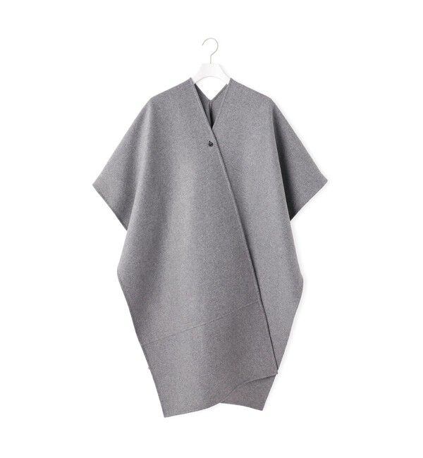 ADAM ET ROPE'「カシミアブレンドポンチョストール」|ストール|