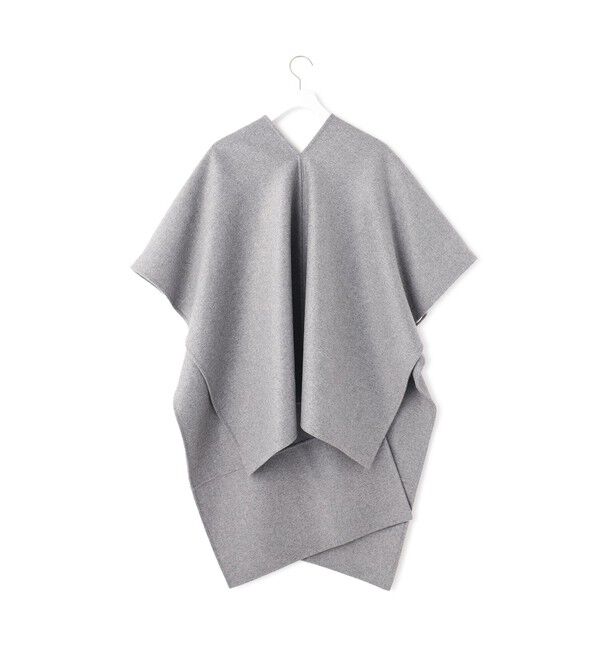 ADAM ET ROPE'「カシミアブレンドポンチョストール」|ストール|