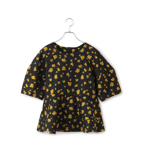 ADAM ET ROPE'「コクーンスリーブペプラムトップス」|シャツ・ブラウス|